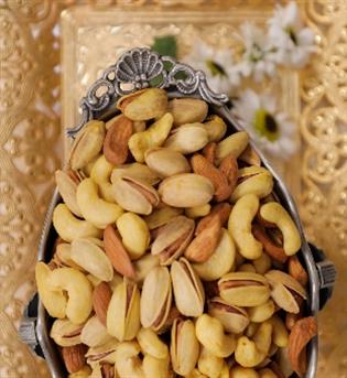 آجیل چهار مغز ممتاز عفرانی 