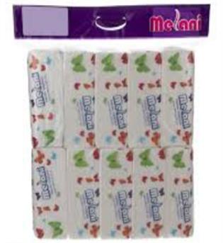 دستمال 250 برگ اقتصادی 10 عددی ملانی