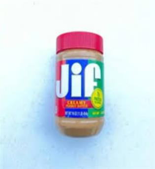 کره بادام زمینی جیف قرمز 