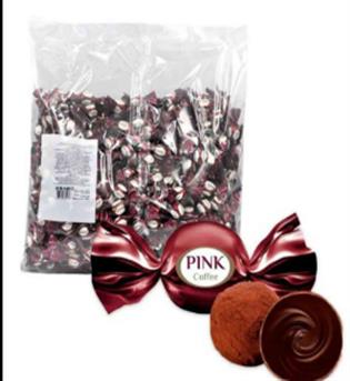 شکلات توپی پینک قهوه  